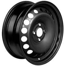 Колесный диск KRONPRINZ Штамп 6х15/4х100 D60.1 ET40 черный глянцевый